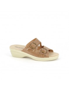 CIABATTA IN PELLE DA DONNA - COD. 5447.36 2