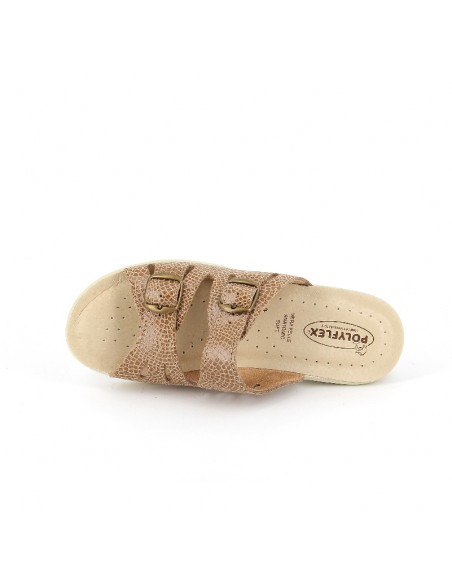 CIABATTA IN PELLE DA DONNA - COD. 5447.36 CIABATTA IN PELLE DA DONNA - COD. 5447.36