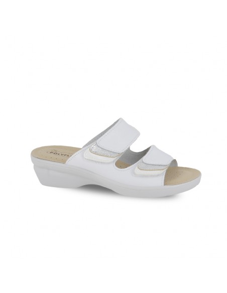 CIABATTA IN PELLE CON VELCRO REGOLABILE - COD. 5479.36 CIABATTA IN PELLE CON VELCRO REGOLABILE - COD. 5479.36