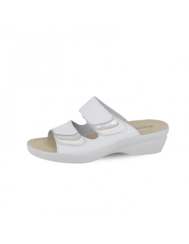 CIABATTA IN PELLE CON VELCRO REGOLABILE - COD. 5479.36