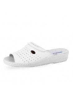 CIABATTA DONNA IN PELLE - COD. 802
