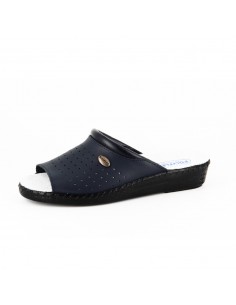 CIABATTA DONNA IN PELLE - COD. 802 2