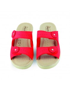 CIABATTA IN PELLE CON VELCRO REGOLABILE - COD. 5489.36 2