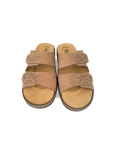 CIABATTA DONNA  SOTTOPIEDE ESTRAIBILE - COD. 302 B